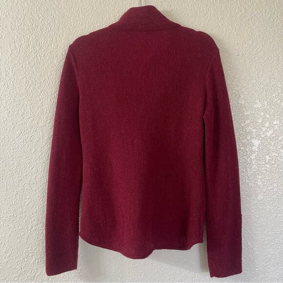 Beyond Threads Chopper Alpaca Moto Zip Cardigan Sweater size M - Picture 9 of 11